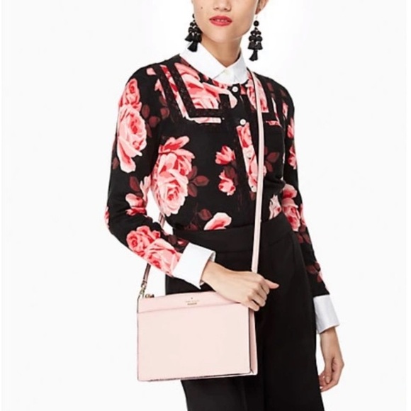 NWT Pink Kate Spade Cameron Street Clarise Crossbody Purse / Bag - Picture 14 of 14